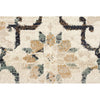 Caliente 327 Bone Multi Coloured Patterned Faded Traditional Runner Rug - Rugs Of Beauty - 4