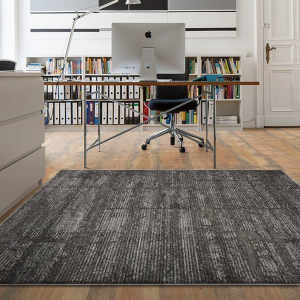 Oxford 519 Slate Modern Patterned Rug - Rugs Of Beauty - 2