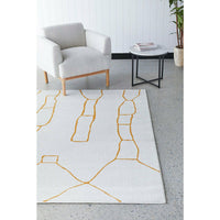 Verona 1421 Gold Modern Rug - Rugs Of Beauty - 2