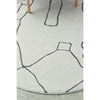 Verona 1422 Grey Modern Round Rug - Rugs Of Beauty - 4