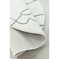 Verona 1422 Grey Modern Round Rug - Rugs Of Beauty - 6