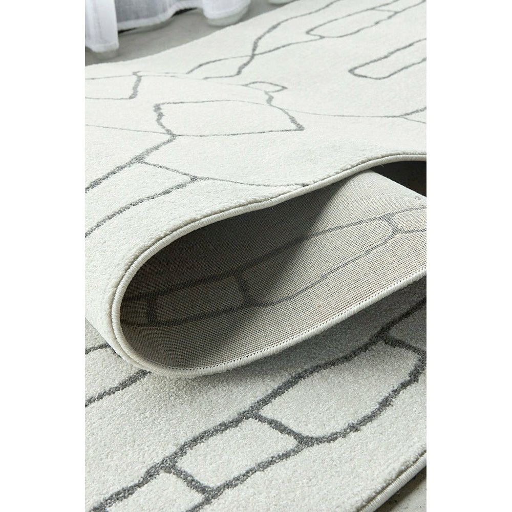 Verona 1422 Grey Modern Runner Rug - Rugs Of Beauty - 5