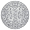 Verona 1423 Grey Vine Patterned Modern Round Rug - Rugs Of Beauty - 1