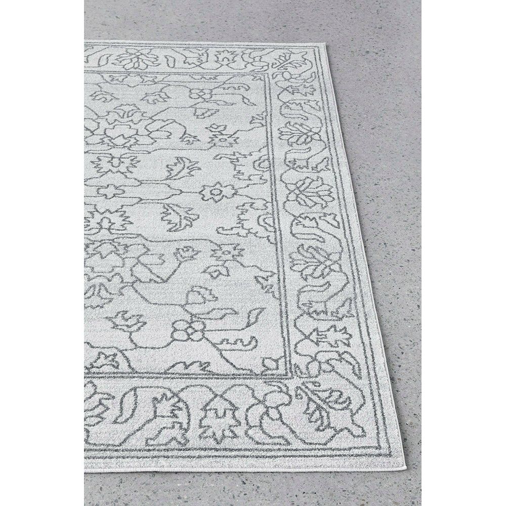 Verona 1423 Grey Vine Patterned Modern Rug - Rugs Of Beauty - 2
