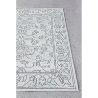 Verona 1423 Grey Vine Patterned Modern Rug - Rugs Of Beauty - 2