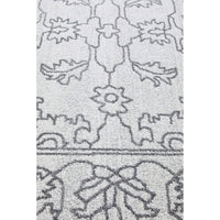 Verona 1423 Grey Vine Patterned Modern Rug - Rugs Of Beauty - 5