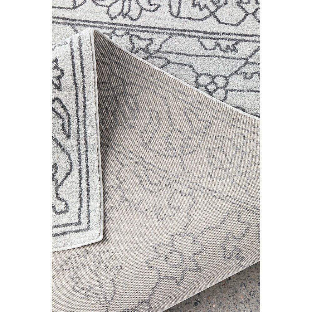 Verona 1423 Grey Vine Patterned Modern Rug - Rugs Of Beauty - 7