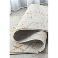 Verona 1424 Gold Modern Runner Rug - Rugs Of Beauty - 4