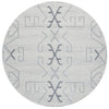 Verona 1425 Grey Modern Round Rug - Rugs Of Beauty - 1