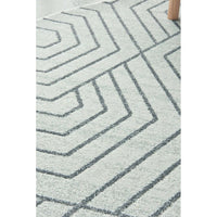 Verona 1427 Cream Grey Geometric Pattern Modern Round Rug - Rugs Of Beauty - 7