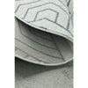 Verona 1427 Cream Grey Geometric Pattern Modern Round Rug - Rugs Of Beauty - 8