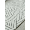 Verona 1427 Cream Grey Geometric Pattern Modern Runner Rug - Rugs Of Beauty - 4
