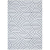 Verona 1427 Cream Grey Geometric Pattern Modern Rug - Rugs Of Beauty - 1