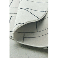 Verona 1428 Cream Black Pattern Abstract Modern Round Rug - Rugs Of Beauty - 6