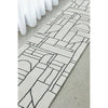 Verona 1428 Cream Black Pattern Abstract Modern Runner Rug - Rugs Of Beauty - 2