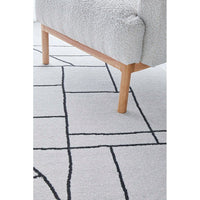 Verona 1428 Cream Black Pattern Abstract Modern Rug - Rugs Of Beauty - 3