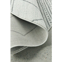 Verona 1429 Off White Grey Tribal Patterned Modern Round Rug - Rugs Of Beauty - 6