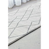 Verona 1429 Off White Grey Tribal Patterned Modern Runner Rug - Rugs Of Beauty - 3