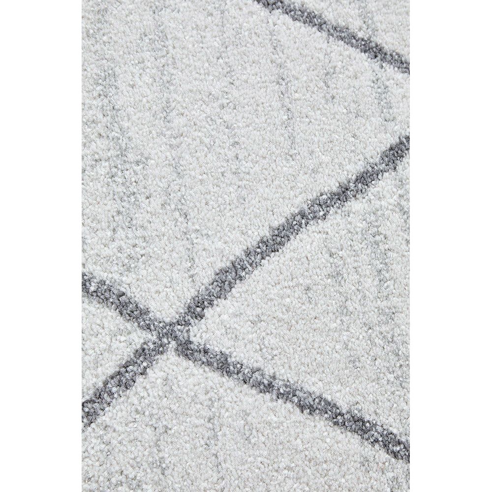Verona 1429 Off White Grey Tribal Patterned Modern Rug - Rugs Of Beauty - 6