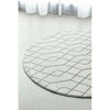 Verona 1430 Cream Grey Geometric Pattern Modern Round Rug - Rugs Of Beauty - 5