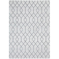 Verona 1430 Cream Grey Geometric Pattern Modern Rug - Rugs Of Beauty - 1