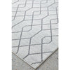 Verona 1430 Cream Grey Geometric Pattern Modern Rug - Rugs Of Beauty - 5