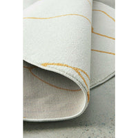 Verona 1431 Gold Modern Round Rug - Rugs Of Beauty - 7