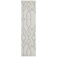 Verona 1432 Grey Modern Runner Rug - Rugs Of Beauty - 1