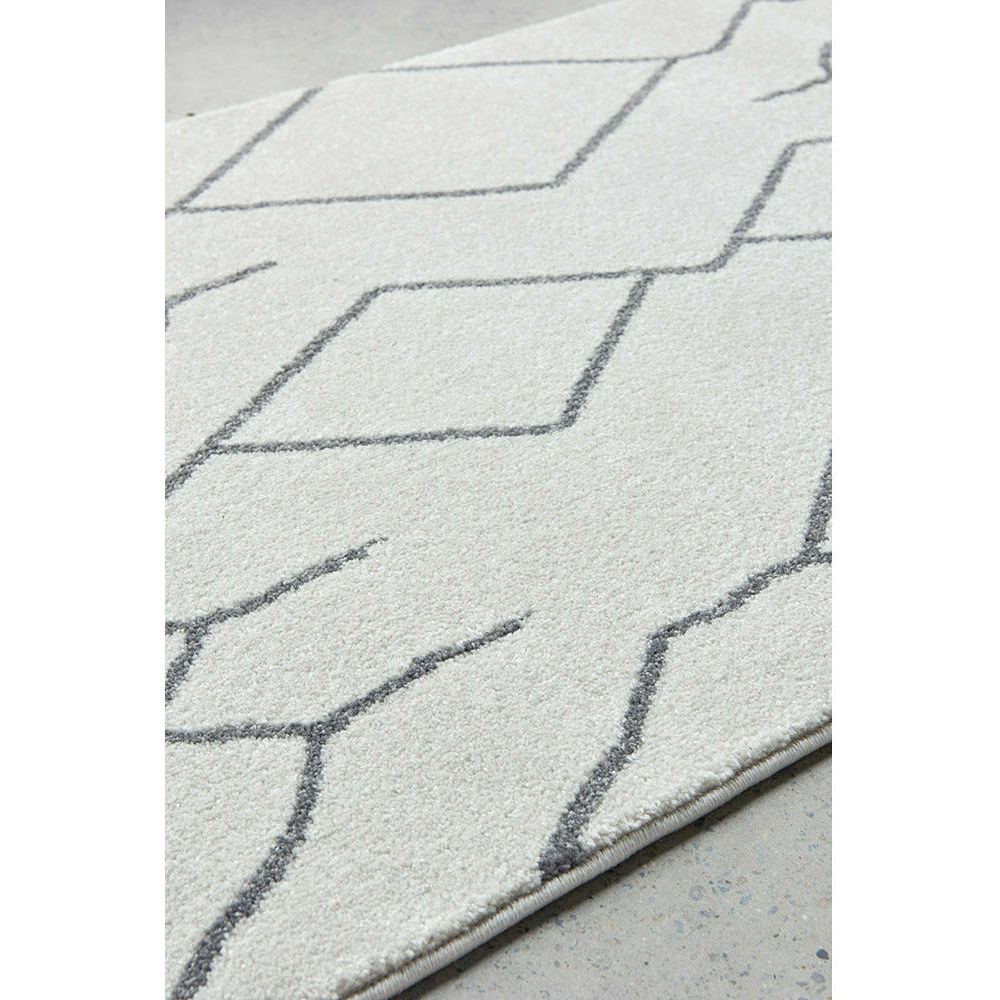 Verona 1432 Grey Modern Runner Rug - Rugs Of Beauty - 3