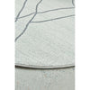 Verona 1433 Cream Grey Geometric Pattern Modern Round Rug - Rugs Of Beauty - 5
