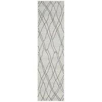 Verona 1433 Cream Grey Geometric Pattern Modern Runner Rug - Rugs Of Beauty - 1
