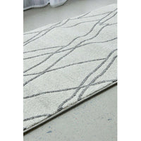 Verona 1433 Cream Grey Geometric Pattern Modern Runner Rug - Rugs Of Beauty - 3