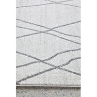 Verona 1433 Cream Grey Geometric Pattern Modern Rug - Rugs Of Beauty - 7