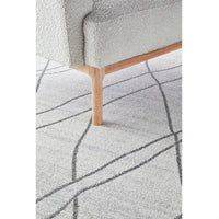 Verona 1433 Cream Grey Geometric Pattern Modern Rug - Rugs Of Beauty - 2
