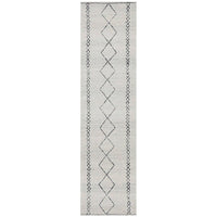 Verona 1434 Cream Grey Diamond Pattern Modern Runner Rug - Rugs Of Beauty - 1