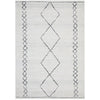 Verona 1434 Cream Grey Diamond Pattern Modern Rug - Rugs Of Beauty - 1