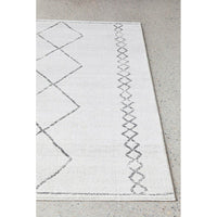 Verona 1434 Cream Grey Diamond Pattern Modern Rug - Rugs Of Beauty - 3