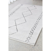 Verona 1434 Cream Grey Diamond Pattern Modern Rug - Rugs Of Beauty - 4