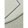 Verona 1435 Cream Grey Diamond Pattern Modern Round Rug - Rugs Of Beauty - 6