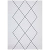 Verona 1435 Cream Grey Diamond Pattern Modern Rug - Rugs Of Beauty - 1
