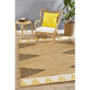 Haba 735 Yellow Natural Modern Jute Rug - Rugs Of Beauty - 2
