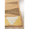 Haba 735 Yellow Natural Modern Jute Rug - Rugs Of Beauty - 7