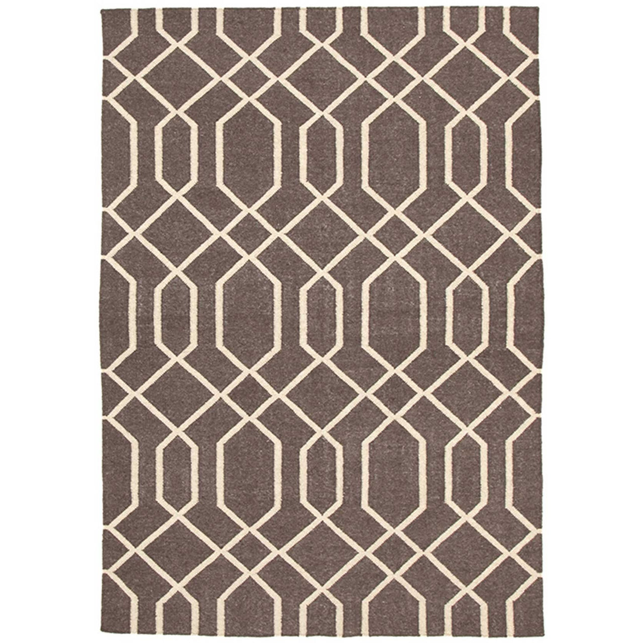 Wexford 724 Linen Designer Flatweave Wool Rug - Rugs Of Beauty - 1