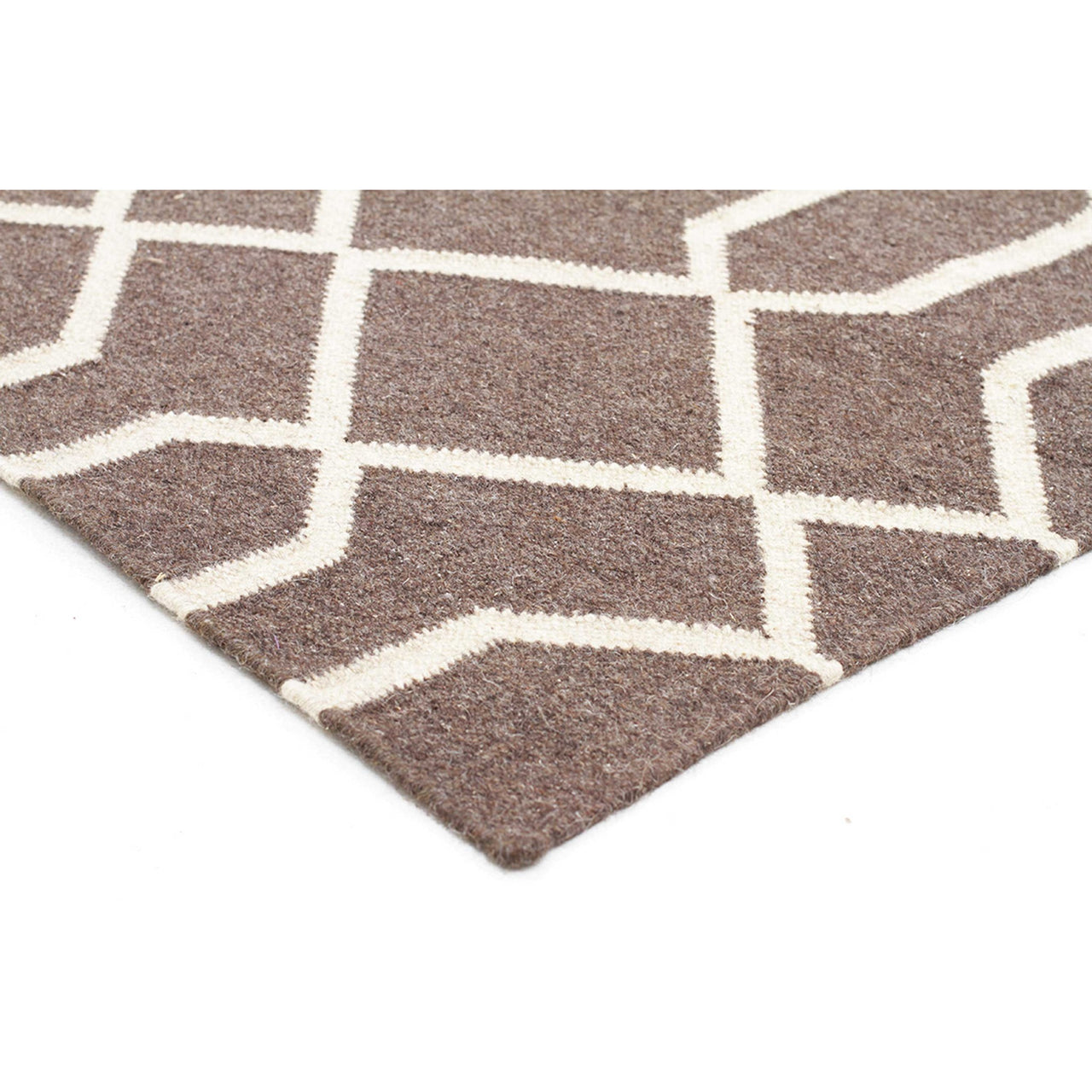 Wexford 724 Linen Designer Flatweave Wool Rug - Rugs Of Beauty - 2