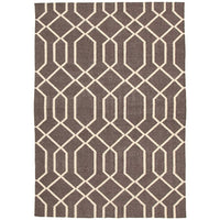 Wexford 724 Linen Designer Flatweave Wool Rug - Rugs Of Beauty - 1