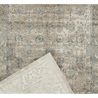 Cebu 754 Cream Faded Traditional Patterned Rug - Rugs Of Beauty - 5