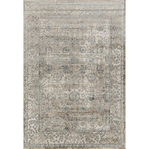 Cebu 754 Cream Faded Traditional Patterned Rug - Rugs Of Beauty - 1