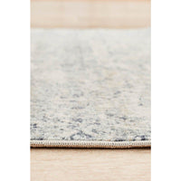 Cebu 757 Blue Faded Traditional Patterned Runner Rug - Rugs Of Beauty - 5