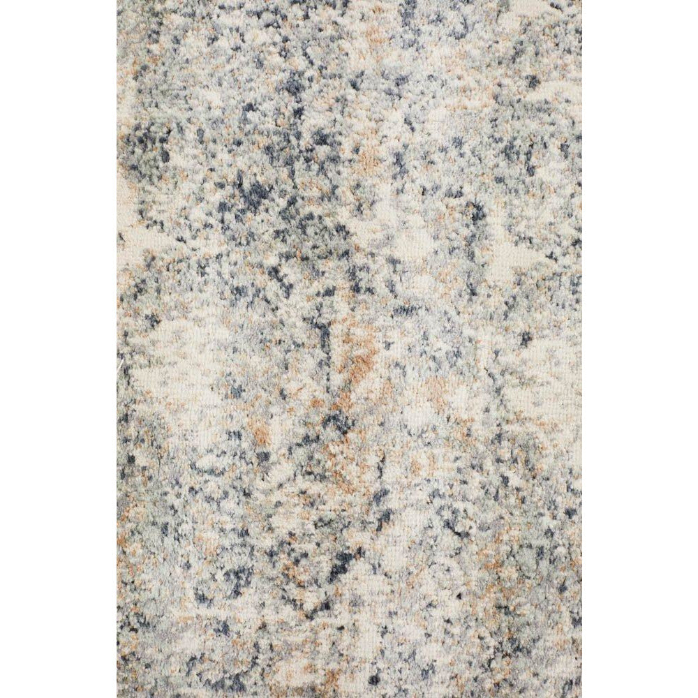 Cebu 757 Blue Faded Traditional Patterned Runner Rug - Rugs Of Beauty - 6