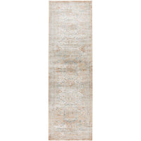 Cebu 758 Green Beige Faded Decorative Border Traditional Patterned Rug - Rugs Of Beauty - 6